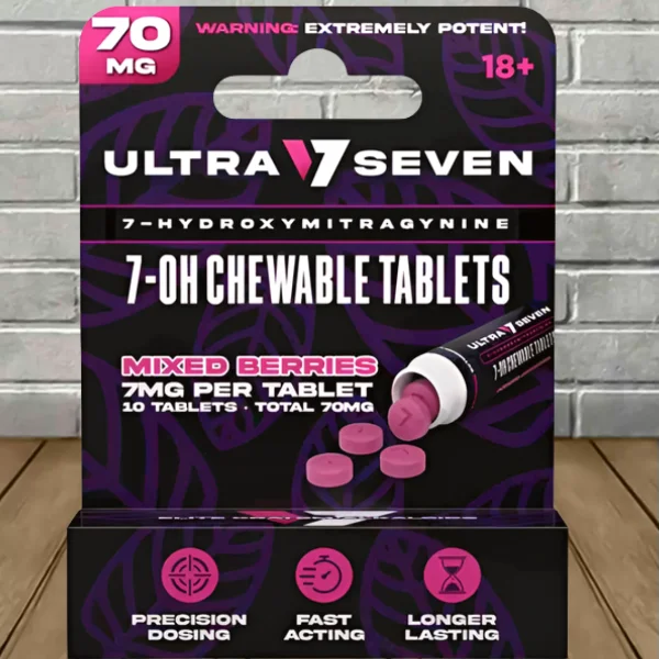 Ultra Seven 7-oh Chewable Tablest 7mg Per/10 Ct