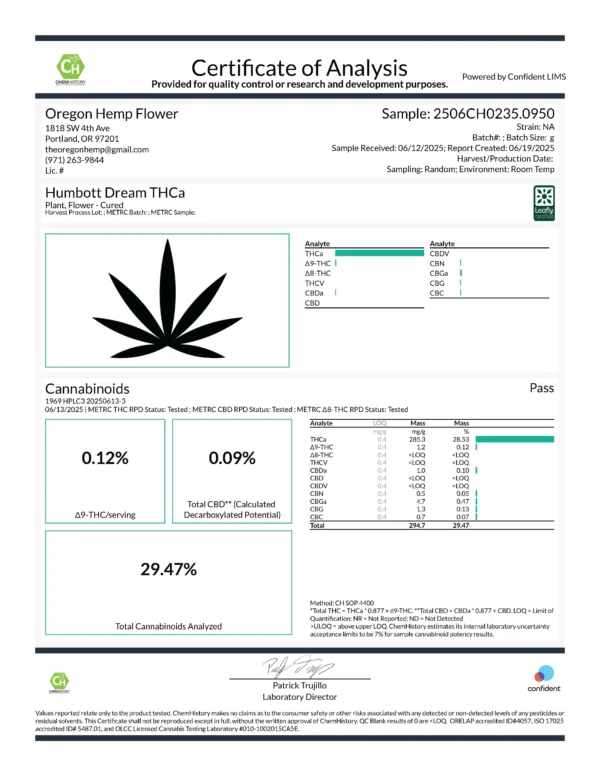 Humboldt Indoor THCa Flower - Image 3